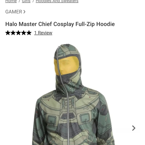 Halo Master Chief hoodie deadstock. - Picture 1 of 9